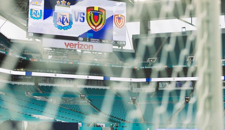 Imagen de Inédita designación para el amistoso de la Selección Argentina