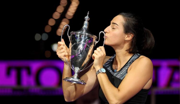 Imagen de Caroline Garcia se recibió de Maestra en el WTA Finals