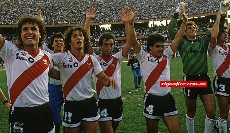 Imagen de 1987. River, del drama a la gloria