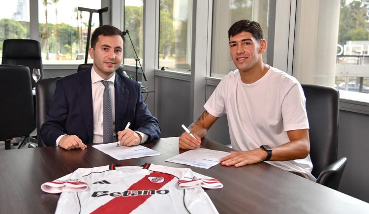 Imagen de Lautaro Rivero extendió su contrato con River: cuál es su cláusula de rescisión