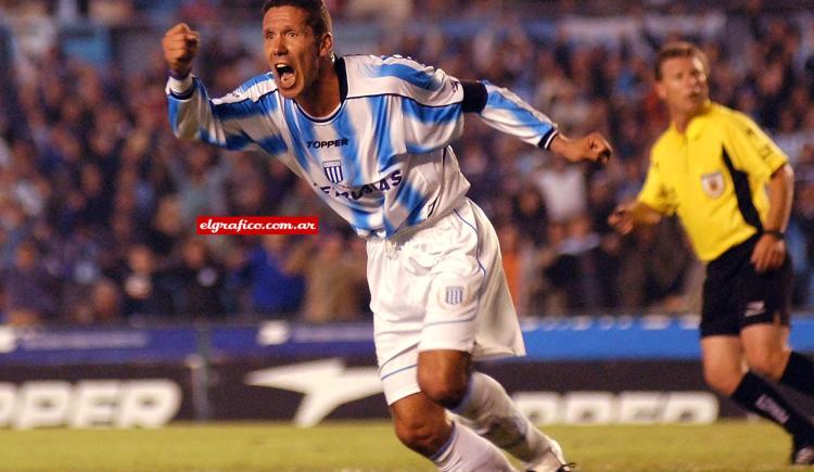 Imagen de Cholo Simeone: celeste y blanco