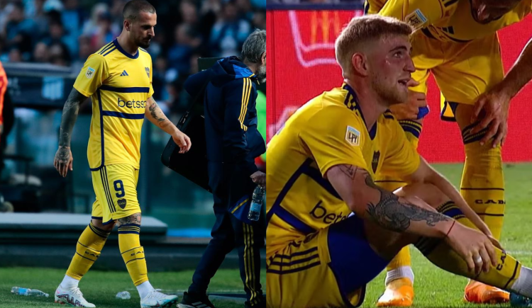 Imagen de Alivio en Boca: detalles de las lesiones de Benedetto y Valentini