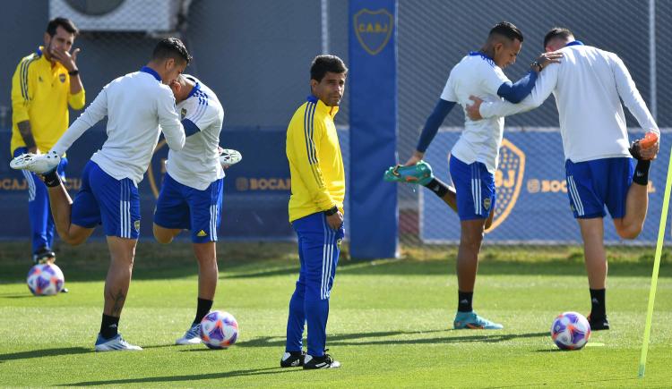 Imagen de Boca, entre la lesión de Marcos Rojo y el posible regreso de Sebastián Villa