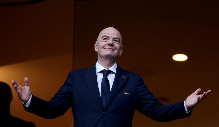 Imagen de Gianni Infantino volvió a poner sobre la mesa un Mundial con 64 países