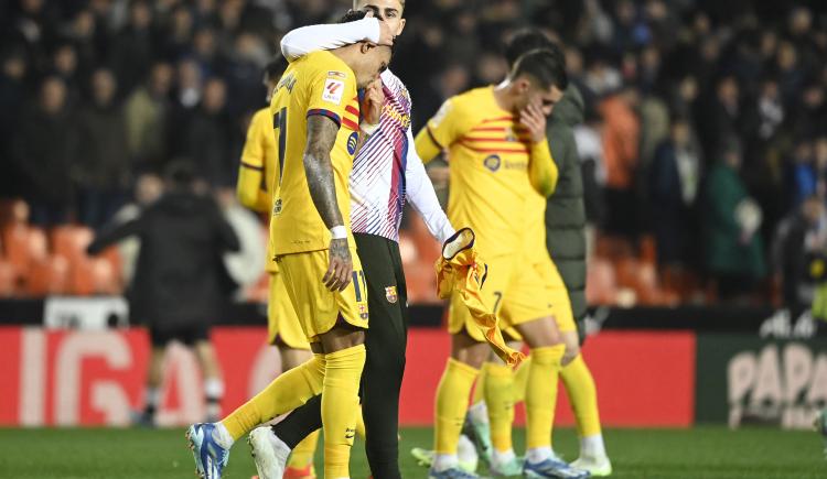 Imagen de Barcelona empató con Valencia y sigue sin encontrar el rumbo