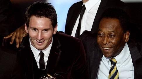 Imagen de Leo Messi también despidió a Pelé