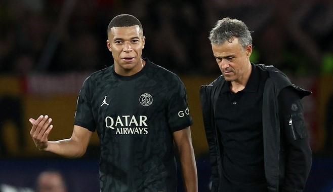 Imagen de La llamativa crítica de Luis Enrique tras el hat-trick de Mbappé