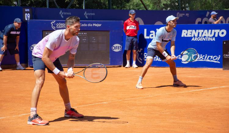 Imagen de Se confirmaron las parejas de dobles del Challenger de Buenos Aires