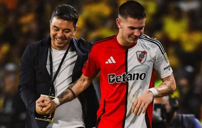 Imagen de Mastantuono a la Selección: Qué dijo Marcelo Gallardo