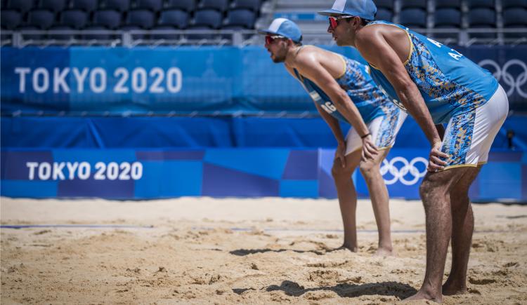 Imagen de BEACH VOLEY: LA DUPLA ARGENTINA NO PUDO CON PAÍSES BAJOS