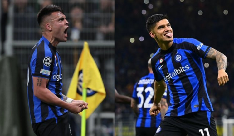 Imagen de Joaquín Correa y Lautaro Martínez ya palpitan la semifinal ante Milan