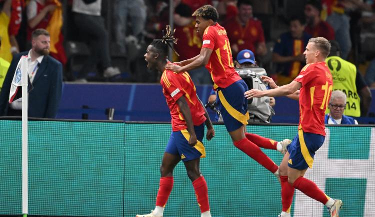 Imagen de Yamal asistió y Nico Williams festejó: así fue el primer gol de España en la final de la Euro