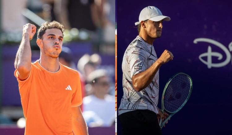 Imagen de Francisco Cerúndolo y Luciano Darderi, finalistas del Argentina Open