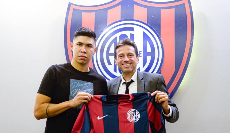 Imagen de Colombiano y de Selección, el cuarto refuerzo de San Lorenzo