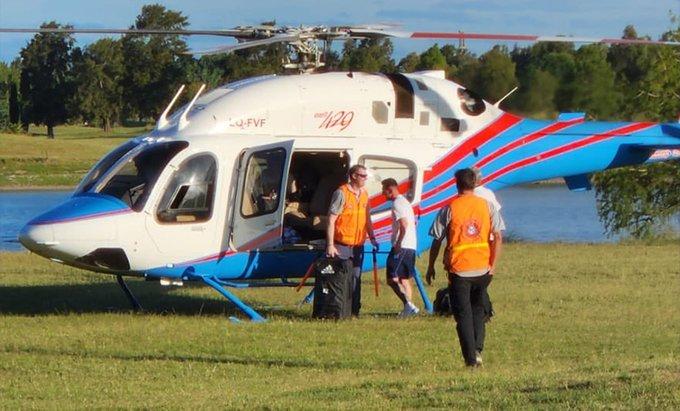 Imagen de Lionel Messi fue recibido en Rosario por Gabriel Heinze