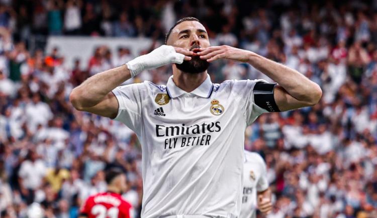 Imagen de Benzema le dijo adiós a Real Madrid y marcó un gol