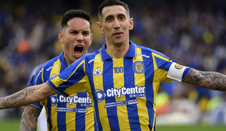 Imagen de Rosario Central se lució en Arroyito y goleó a Independiente Rivadavia de la mano de Di María