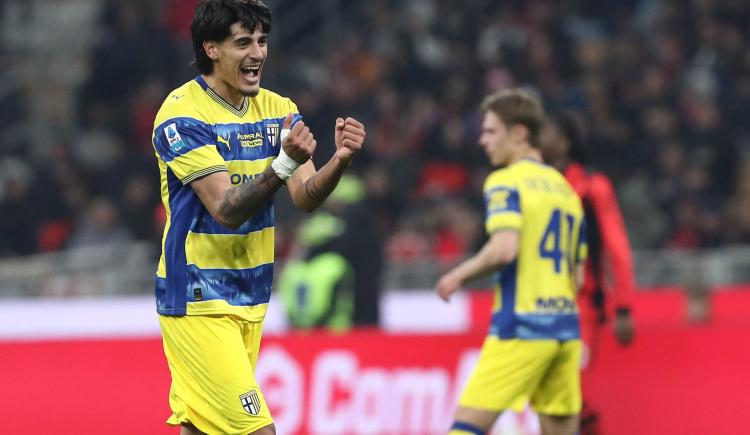 Imagen de Al ritmo de Mariano Troilo, Parma dio la sorpresa ante Milan en San Siro