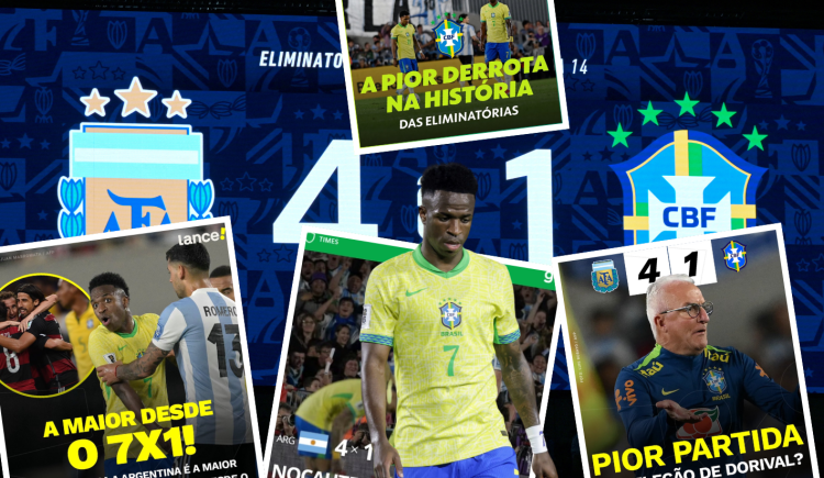 Imagen de Los medios brasileños, sin piedad con su Selección: "Paliza", "Masacre", "Nocaut" y comparación con el 7-1