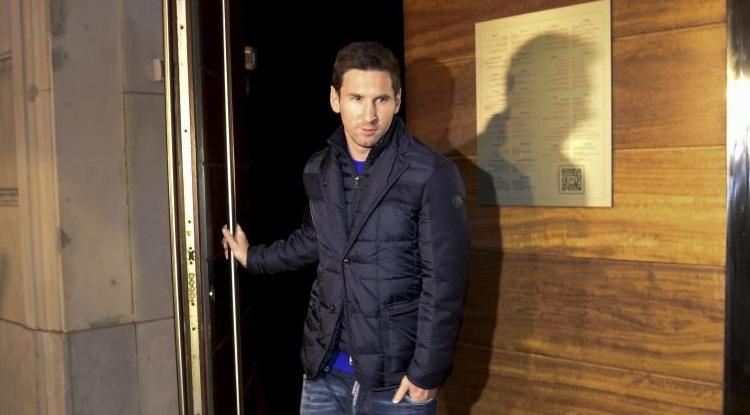 Imagen de MESSI, EN BARCELONA JUNTO A SUS EX COMPAÑEROS