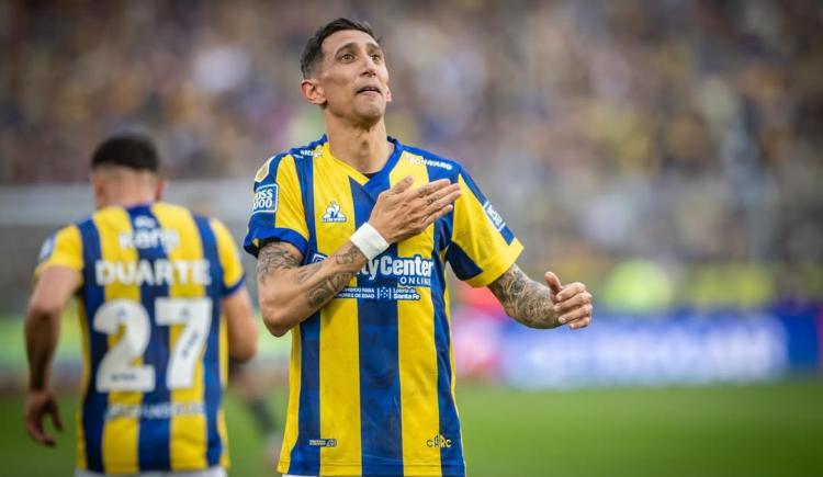 Imagen de Qué dijo Di María tras consagrarse campeón con Rosario Central