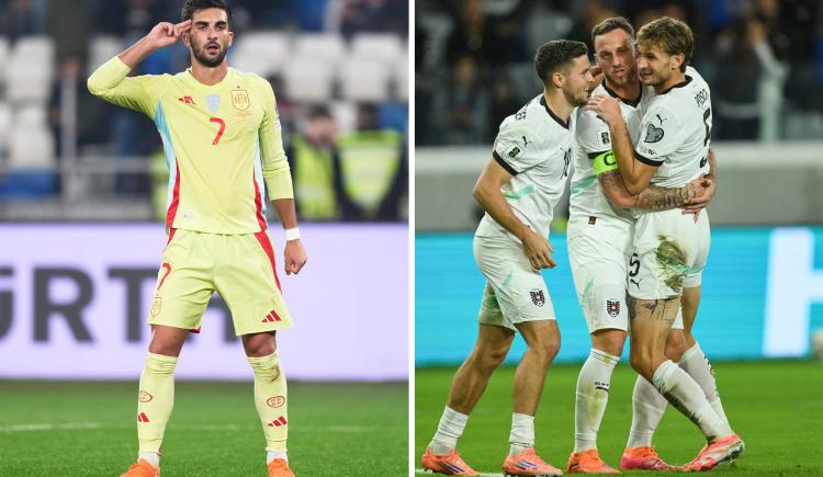 Imagen de España y Austria quedaron a un paso del Mundial 2026
