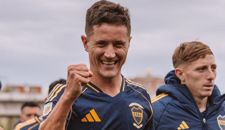 Imagen de La postura de Boca sobre el futuro de Ander Herrera