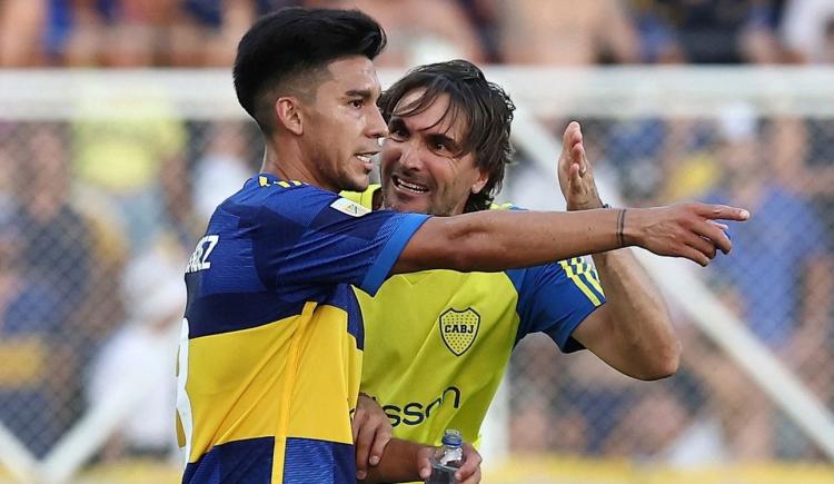 Imagen de El mimo del DT de Boca para ablandar el corazón de Pol Fernández