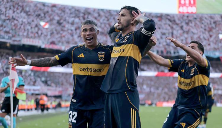 Imagen de Boca le rompió el invicto al River de Coudet y se quedó con el Superclásico en el Monumental