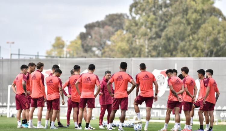 Imagen de La cara nueva que apareció en River Camp tras un llamado de Gallardo