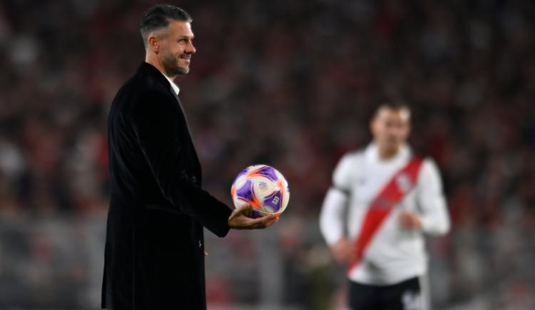 Imagen de River, con dos ausencias de peso en la lista de Martín Demichelis