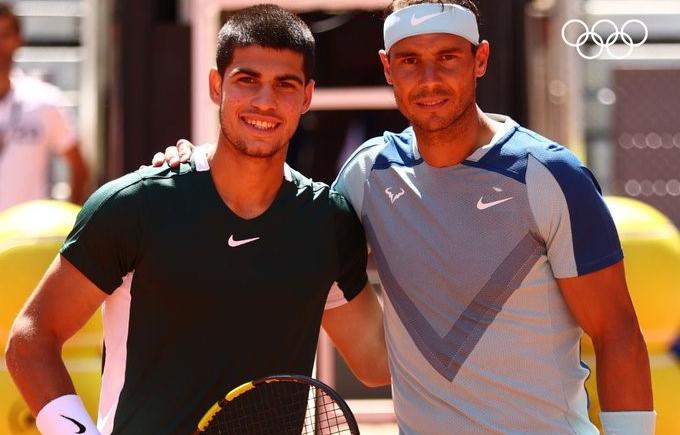 Imagen de Alcaraz-Nadal, la temible dupla que representará a España en los Juegos Olímpicos