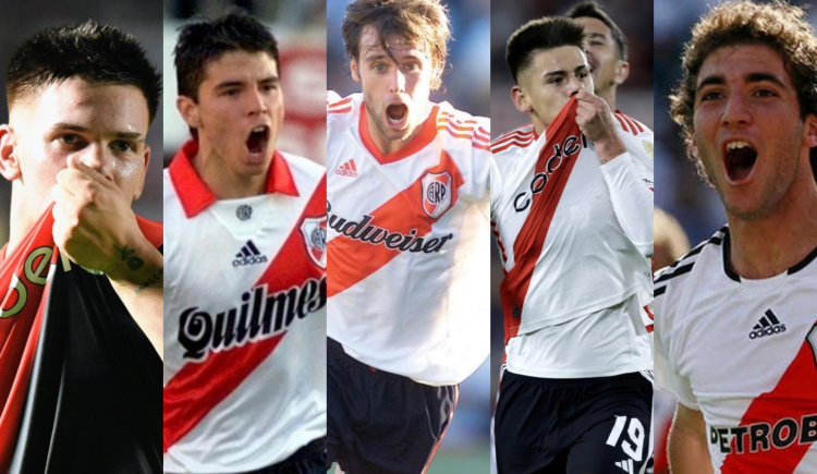 Imagen de Los goleadores más jóvenes de River en la Libertadores