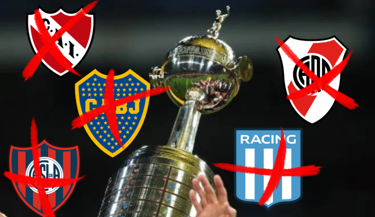 Imagen de Un golpe histórico para el fútbol argentino: los octavos de final de la Copa Libertadores se jugarán sin los cinco grandes