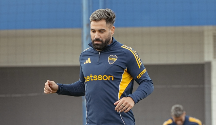 Imagen de Milton Giménez no estuvo en la práctica de Boca: los motivos