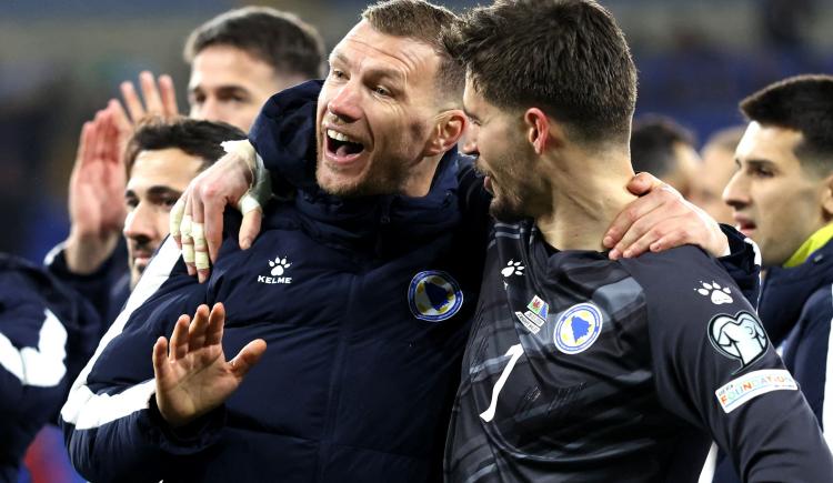 Imagen de "Tienen miedo": Edin Dzeko, durísimo sobre los festejos de Italia por evitar a Gales y jugar con Bosnia