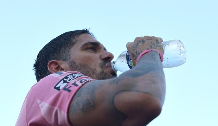 Imagen de Del avión a la cancha: De Paul y la entrega total desde el vamos con Messi e Inter Miami