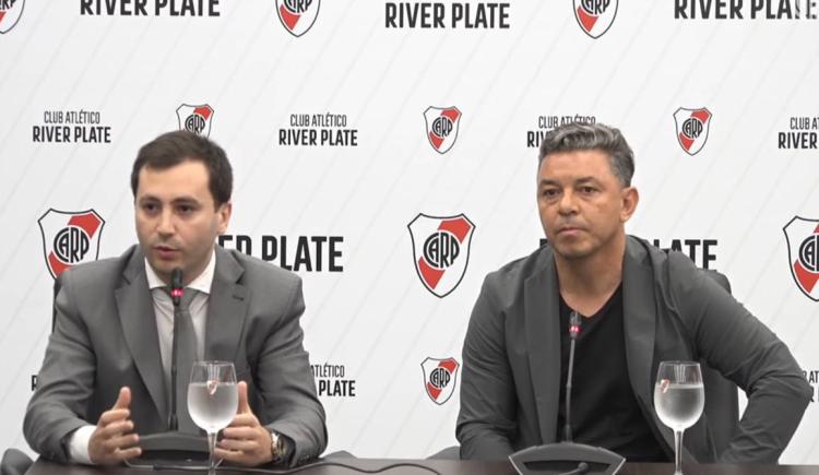 Imagen de Es oficial: Gallardo renovó con River hasta fines de 2026