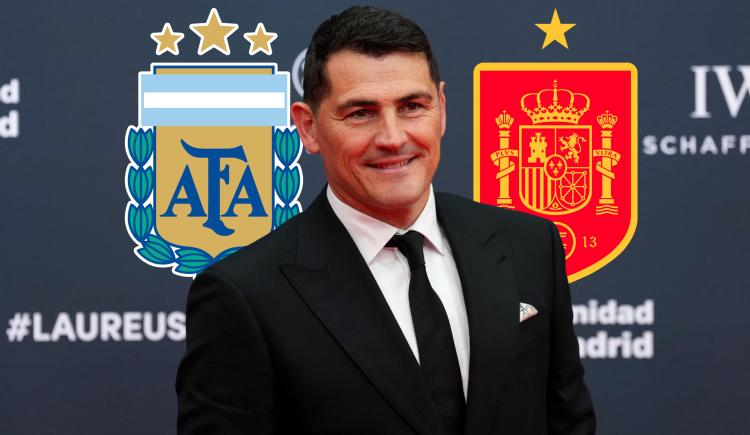 Imagen de Iker Casillas dio su resultado para la final del Mundial y les dedicó un posteo a los argentinos
