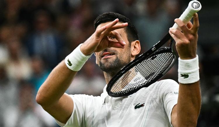 Imagen de Novak Djokovic ganó y se desquitó contra el público en Wimbledon