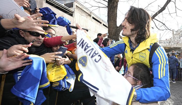 Imagen de Boca aterrizó en Mendoza tras un día que vino picado