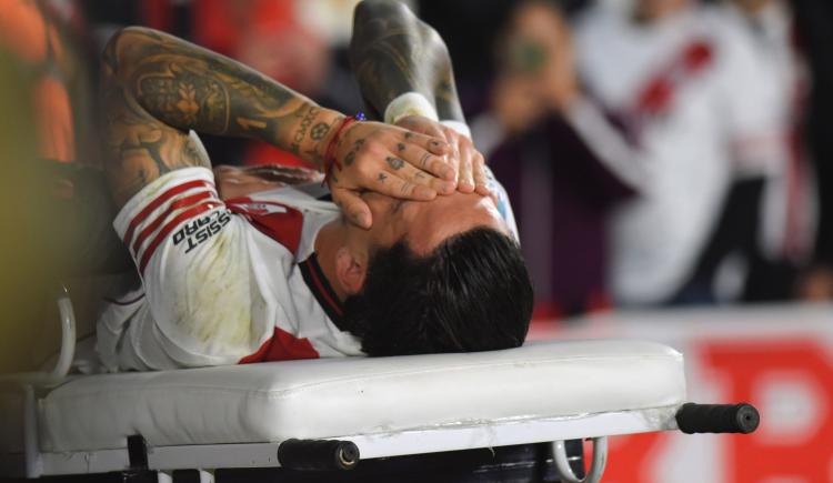 Imagen de Video: la durísima patada que lesionó a Sebastián Driussi en River vs. Rosario Central