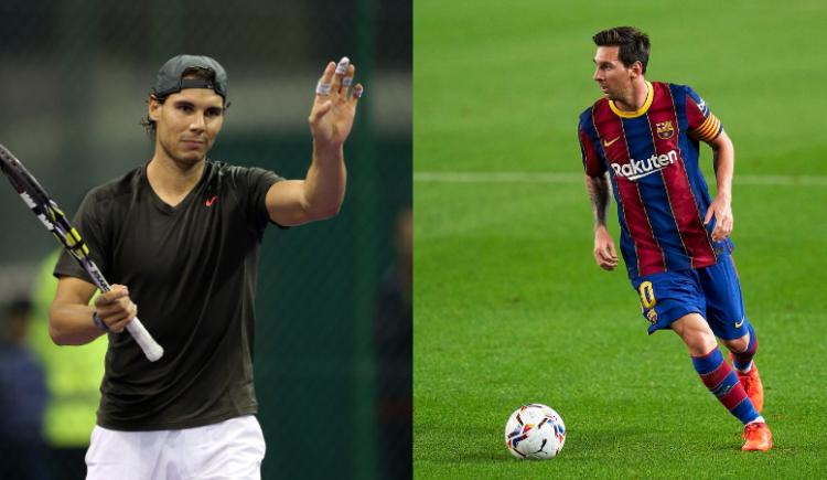 Imagen de La respuesta de Lionel Messi a los elogios de Rafael Nadal