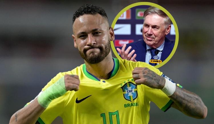 Imagen de A última dança: Neymar fue convocado por Ancelotti para jugar el Mundial con Brasil