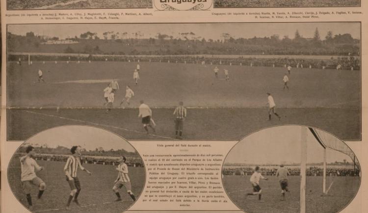 Imagen de El Gráfico y su génesis: la primera tapa de fútbol de la revista