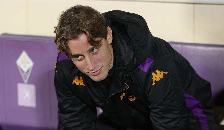 Imagen de Edouardo Bove presenció la derrota de Fiorentina