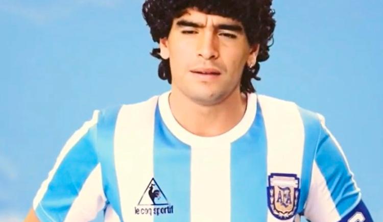 Imagen de El Tango D10S y el impresionante avatar de Diego