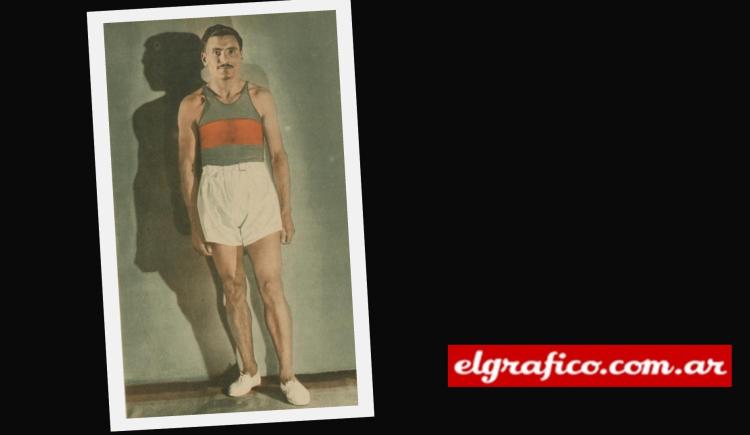 Imagen de 1941. Delfo Cabrera Campeón en 1500