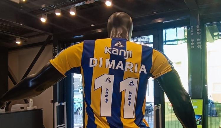 Imagen de Furor por la camiseta de Central con el dorsal de Di María: cuánto cuesta y dónde se compra