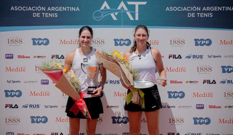 Imagen de Se cerraron las dos primeras semanas de tenis femenino en Argentina